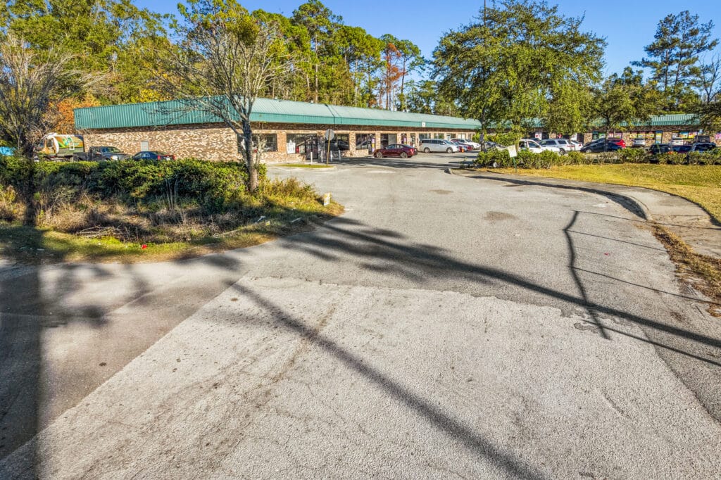 Exterior view of the property at 2851 Edgewood Ave N, Jacksonville, showcasing its architecture and landscaping.