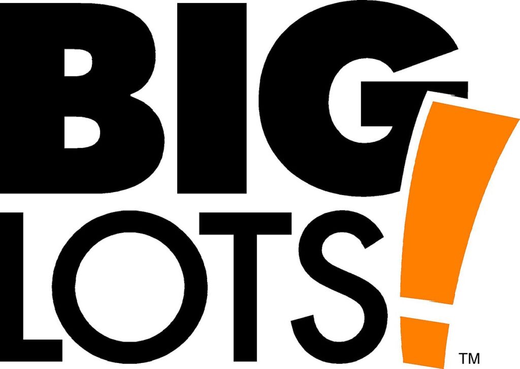 A vibrant display of various products available at Big Lots, showcasing home goods and seasonal items.