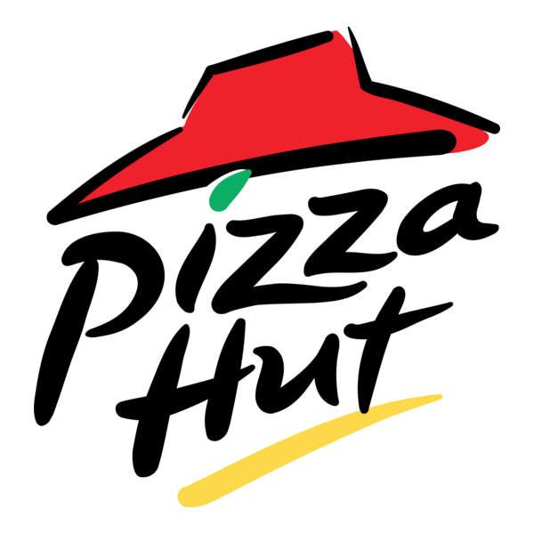A delicious pizza from Pizza Hut topped with pepperoni and cheese, served in a vibrant red box.
