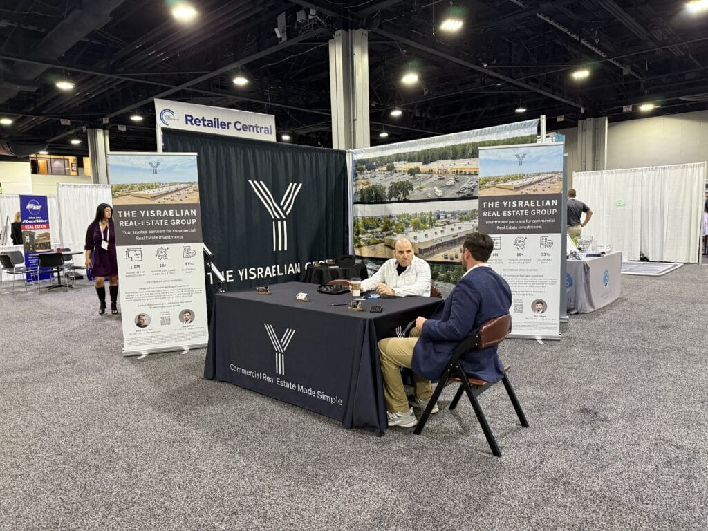 A large crowd at ICSC Atlanta, GA event on 10-15-2025, showcasing attendees engaging in discussions.